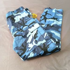 Vintage Rothco Blue Camo Pants